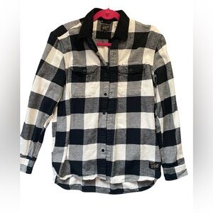 Levi’s x Justin Timberlake Fresh Leaves Flannel Shirt M Buffalo Plaid